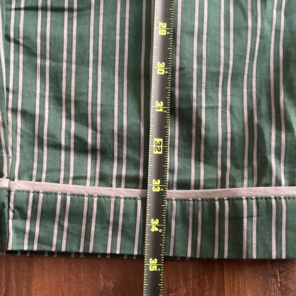 Pottery Barn Teen Harry Potter Slytherin Pajamas Small Green Stripe NWOT - Picture 14 of 16